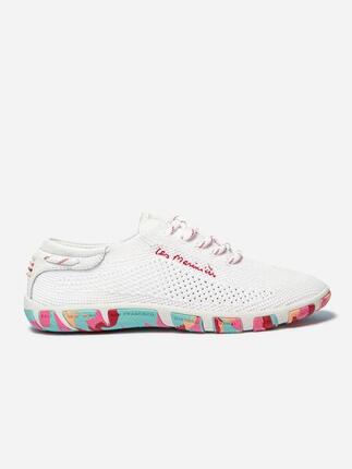 Tennis toile femme JAZARIA Blanc naturel