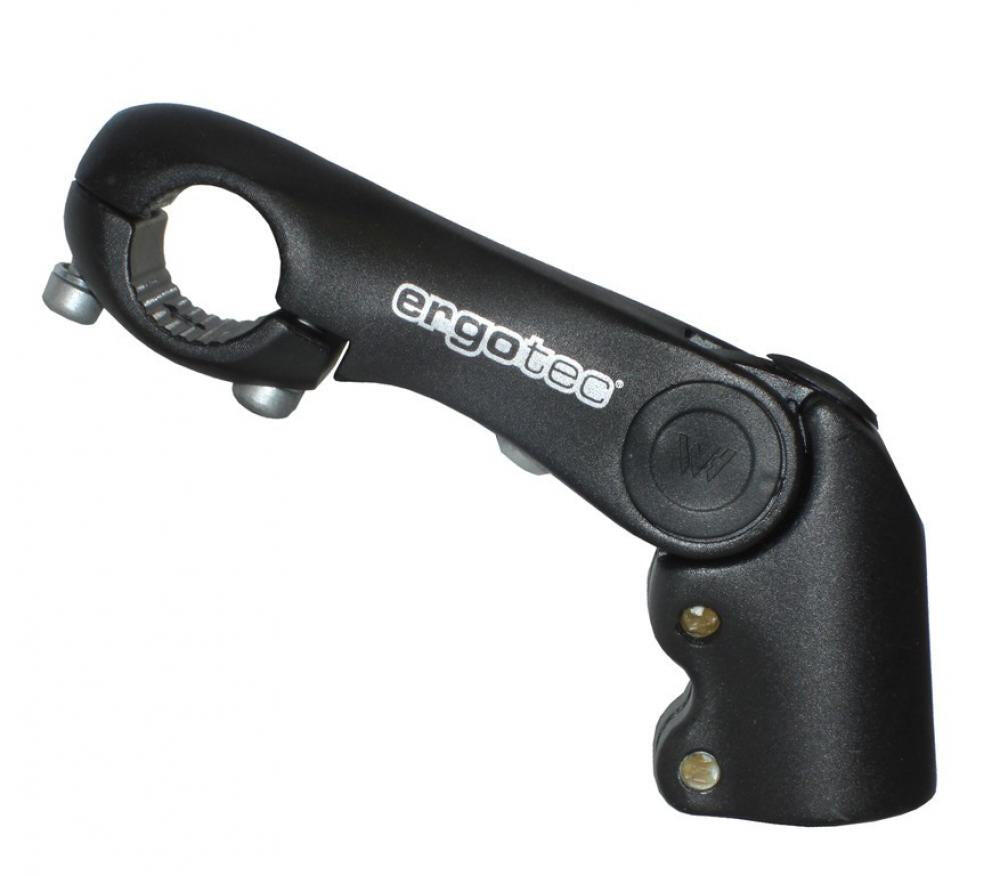 Ergotec Ahead Potence Cobra Vario 110 mm alu noir 1 1/8" -10/+60° 2/3