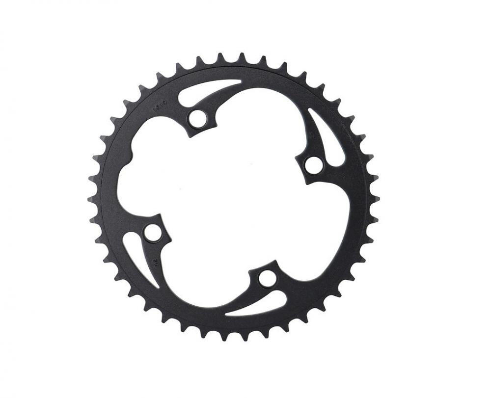 Plateau 42 dents, aluminium, single speed 3/3