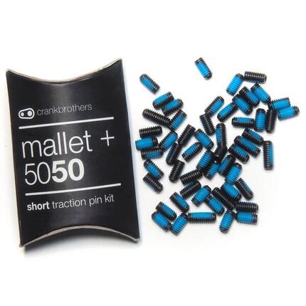 Crankbrothers Ersatzpins Flat Mallet Pin Kit, 8mm, 50 Stk