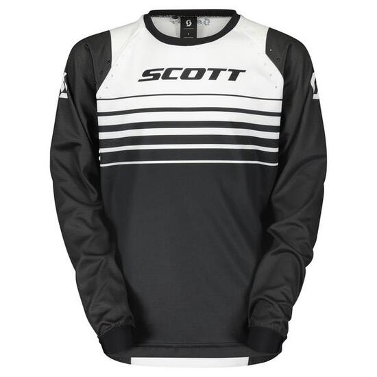 SCOTT Evo Swap Junior Trikot black/white, M