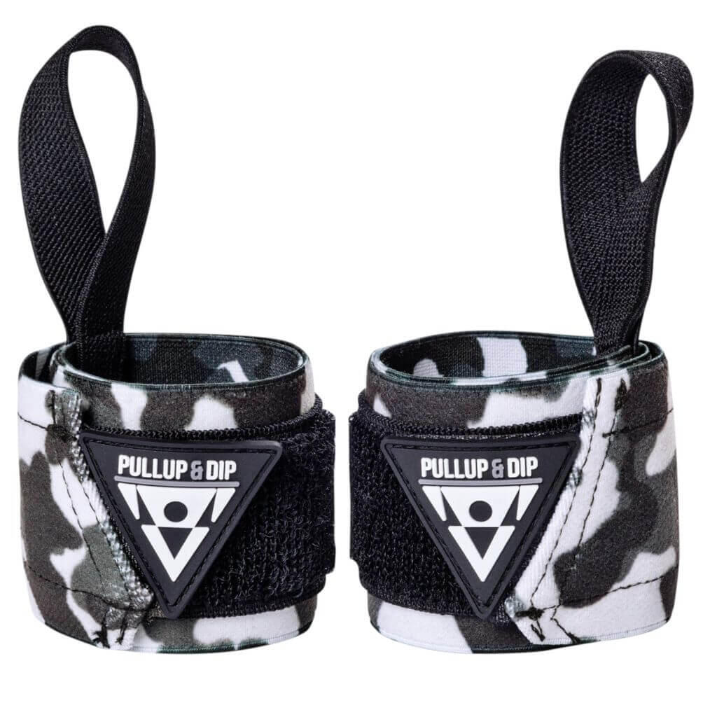 Wrist Wraps Camouflage, Handgelenkbandagen für Calisthenics & Krafttraining 7/8