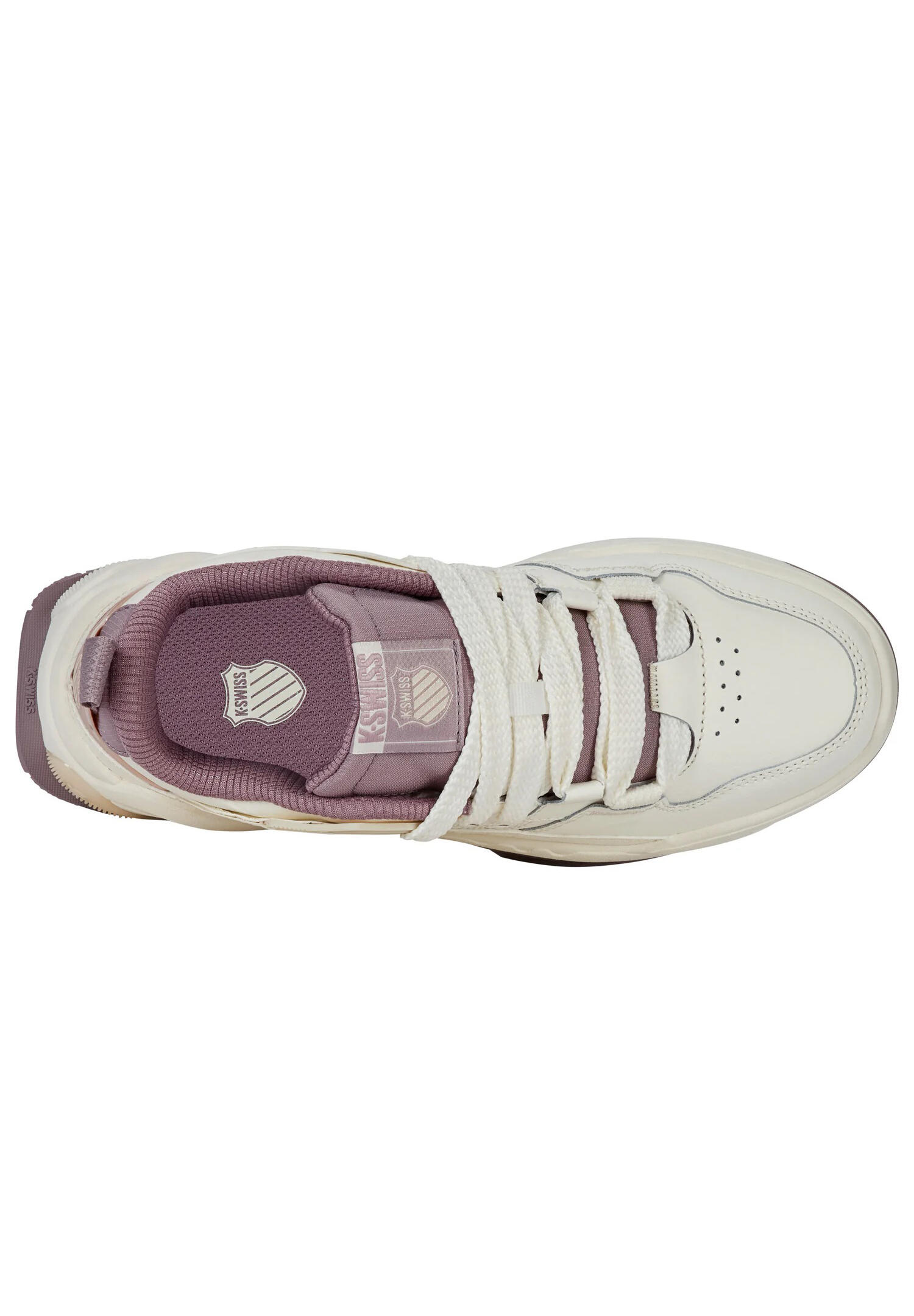 K-SWISS TECHNA TRAINER Damen Sneaker Sportschuhe 94077-114-M Weiß/ Lila 6/6