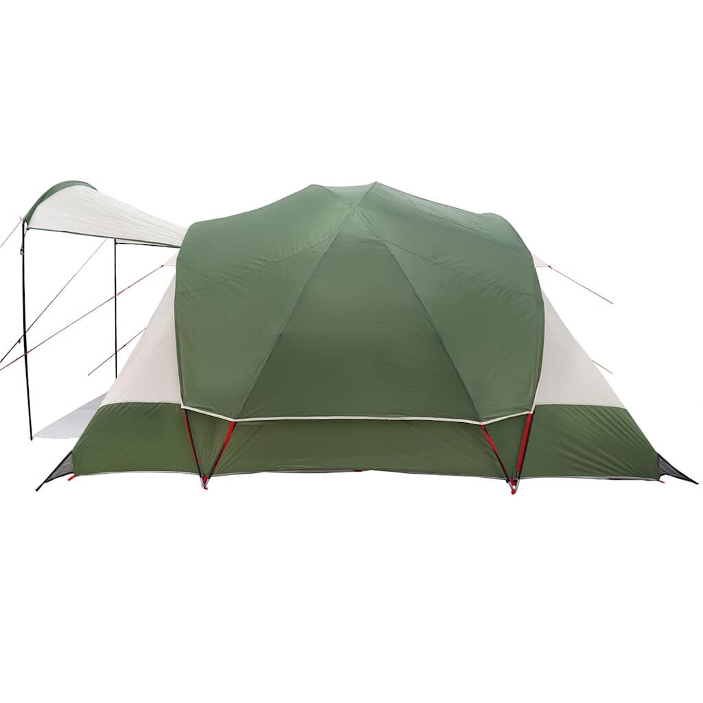 Tienda túnel VidaXL para 8 personas, impermeable, verde 7/7
