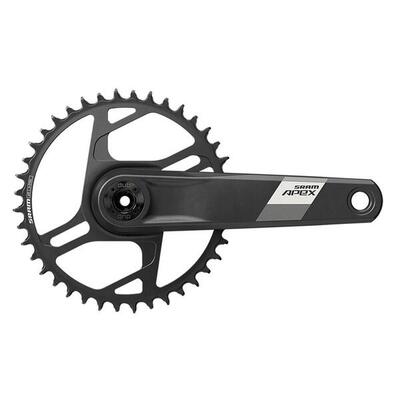 Sram KRG Apex 1 D1 DUB wd 83A AI 170mm 42 Z.12-f.. sw. alu. DM. o.DUB-Lager