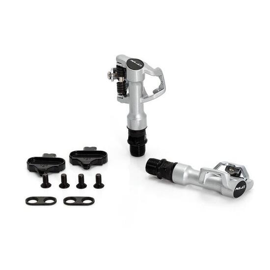 XLC Road-System-Pedal PD-S05 einseitig, schwarz/silber SPD-kompatibel