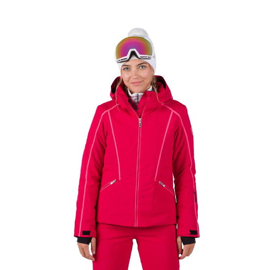 Kurtka narciarska Rossignol W Flat czerwona