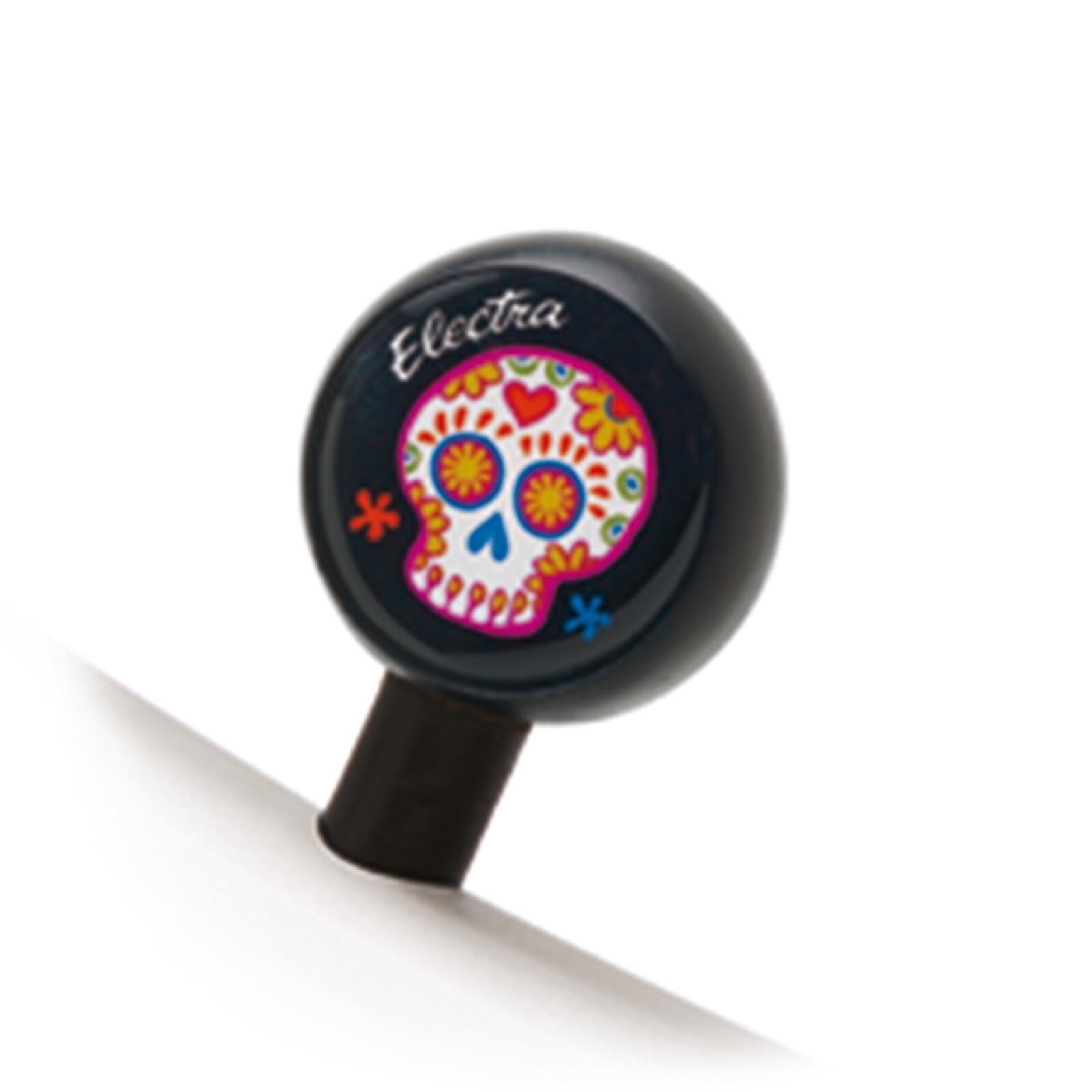 Electra Ventilkappen Bubble Sugar Skulls, Schwarz 1/1