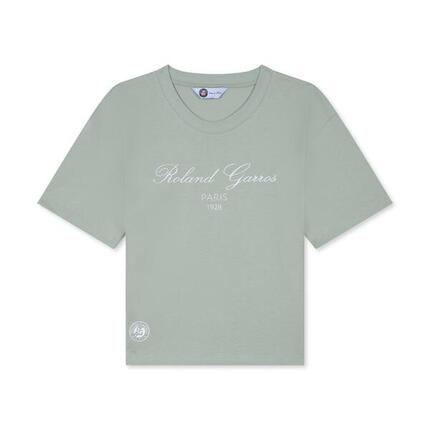 T-shirt Sporty Chic fille Roland-Garros - Vert