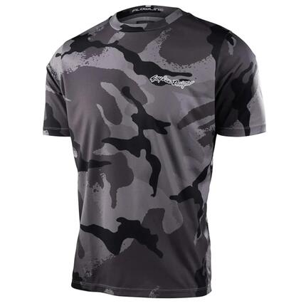 Maillot VTT manches courtes FLOWLINE Noir Homme