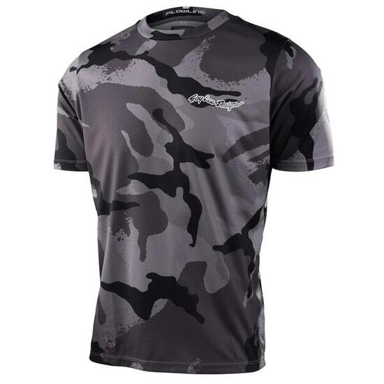 Maillot VTT manches courtes FLOWLINE Noir Homme