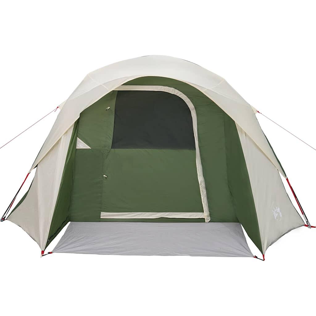 Tente VidaXL 4 personnes imperméable vert 6/7