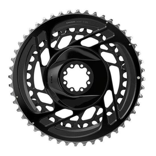 Sram Kettenblatt Force D2 Road 2x12-fach schwarz, 48/35 Zähne, DM, Alu