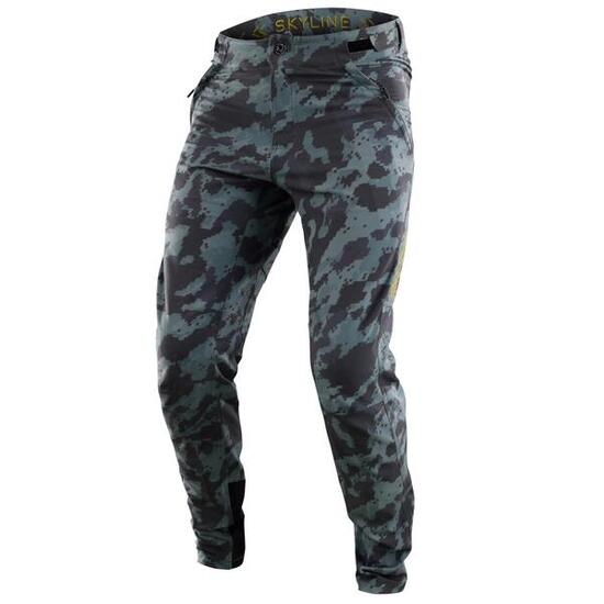 Pantaloni lunghi MTB SKYLINE ultra leggeri e traspiranti Verde Uomo