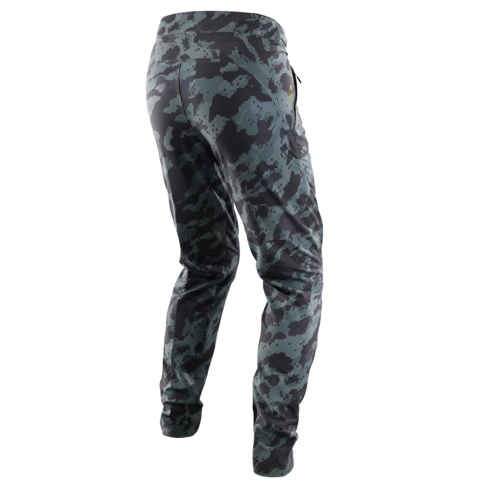 Pantalones largos MTB SKYLINE ultraligeros y transpirables Verde Hombre 2/2
