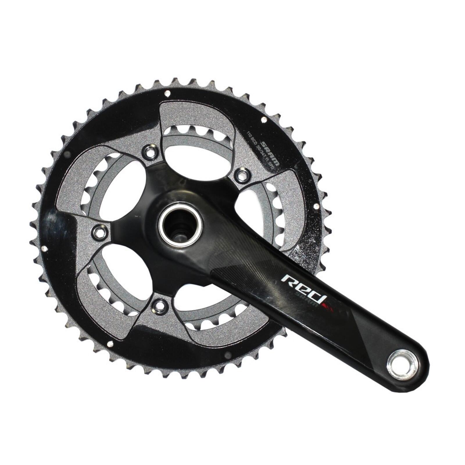Sram - Sram Red Gxp Yaw Pédalier 36/52t 170 Mm Carbone - Siège Trottinette - Noir - 170cm - Decathlon