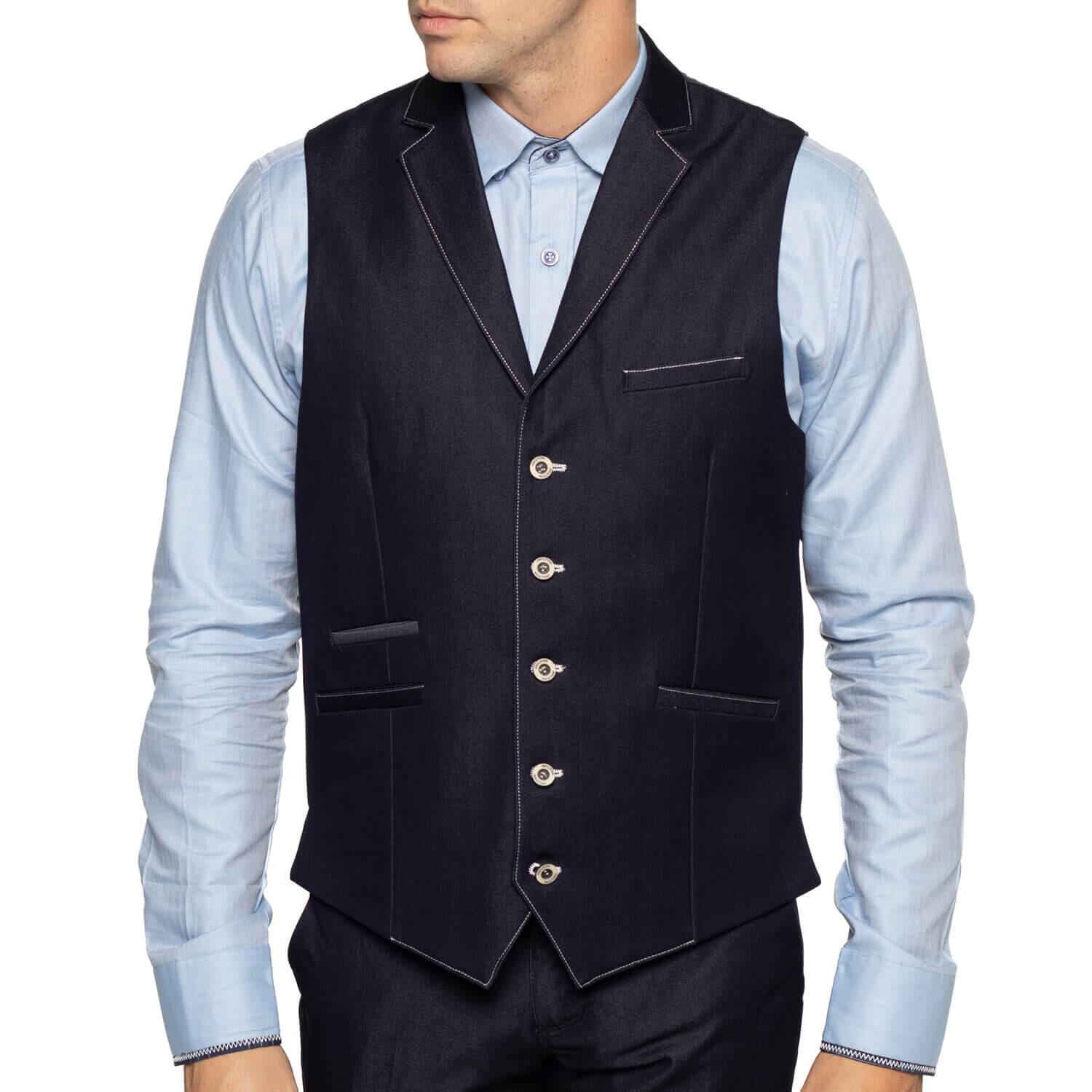 Blazer avec gilet british homme 7/7