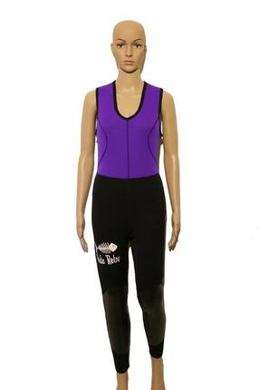 Pantalon canyoning Long John 5 mm Femme Violet