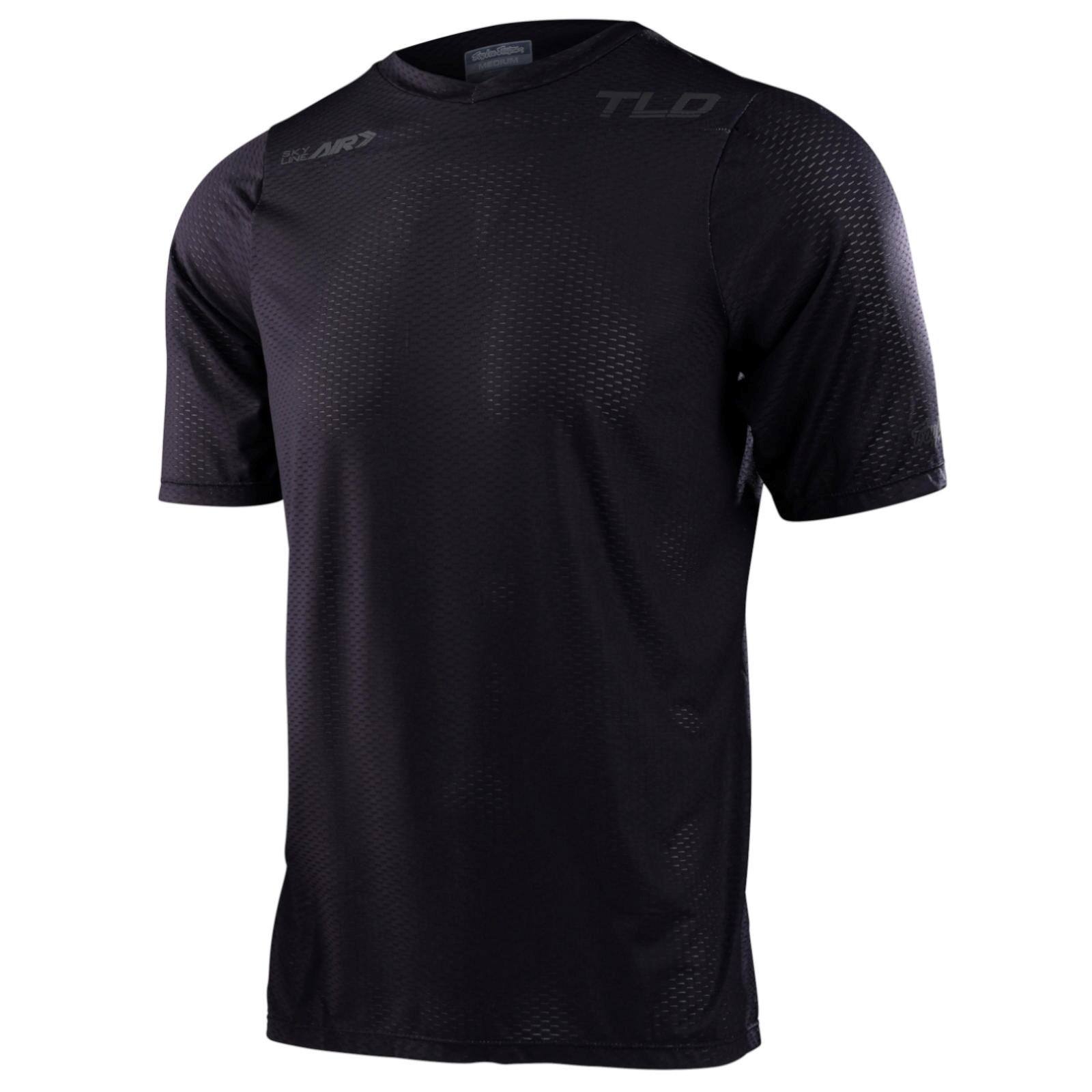Tld - Troy Lee Designs - Maillot Vtt Ultra Léger Manches Courtes Skyline Air Noir Homme - T-shirt Manches Courtes - Noir - Decathlon