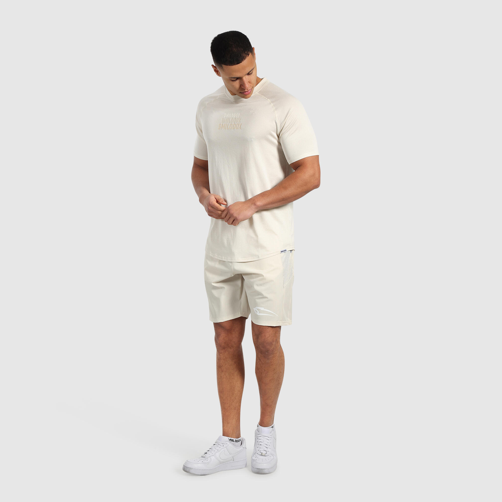 Herren T-Shirt Powerfit Triple Creme 3/6