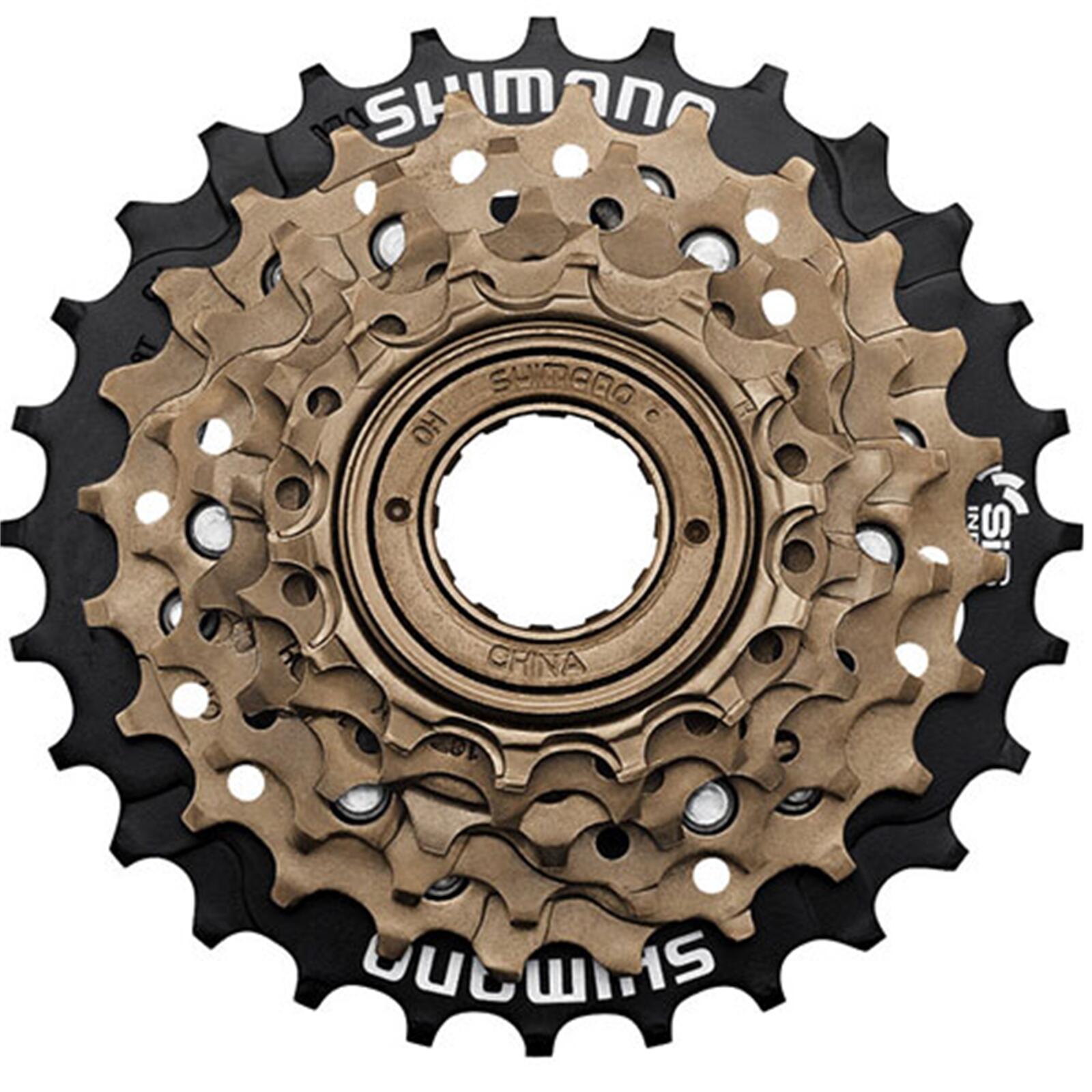 MESSINGSCHLAGER Ruota libera Shimano 7-speed 14-28t marrone.