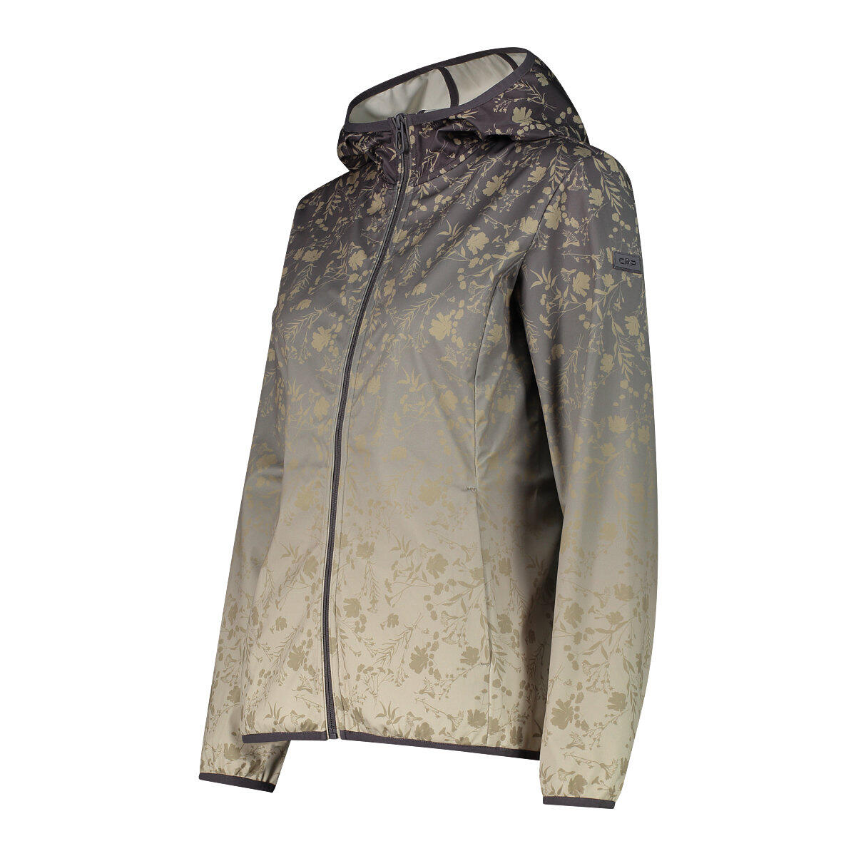 Vrouwen waterdichte jas met vaste capuchon CMP 3/5