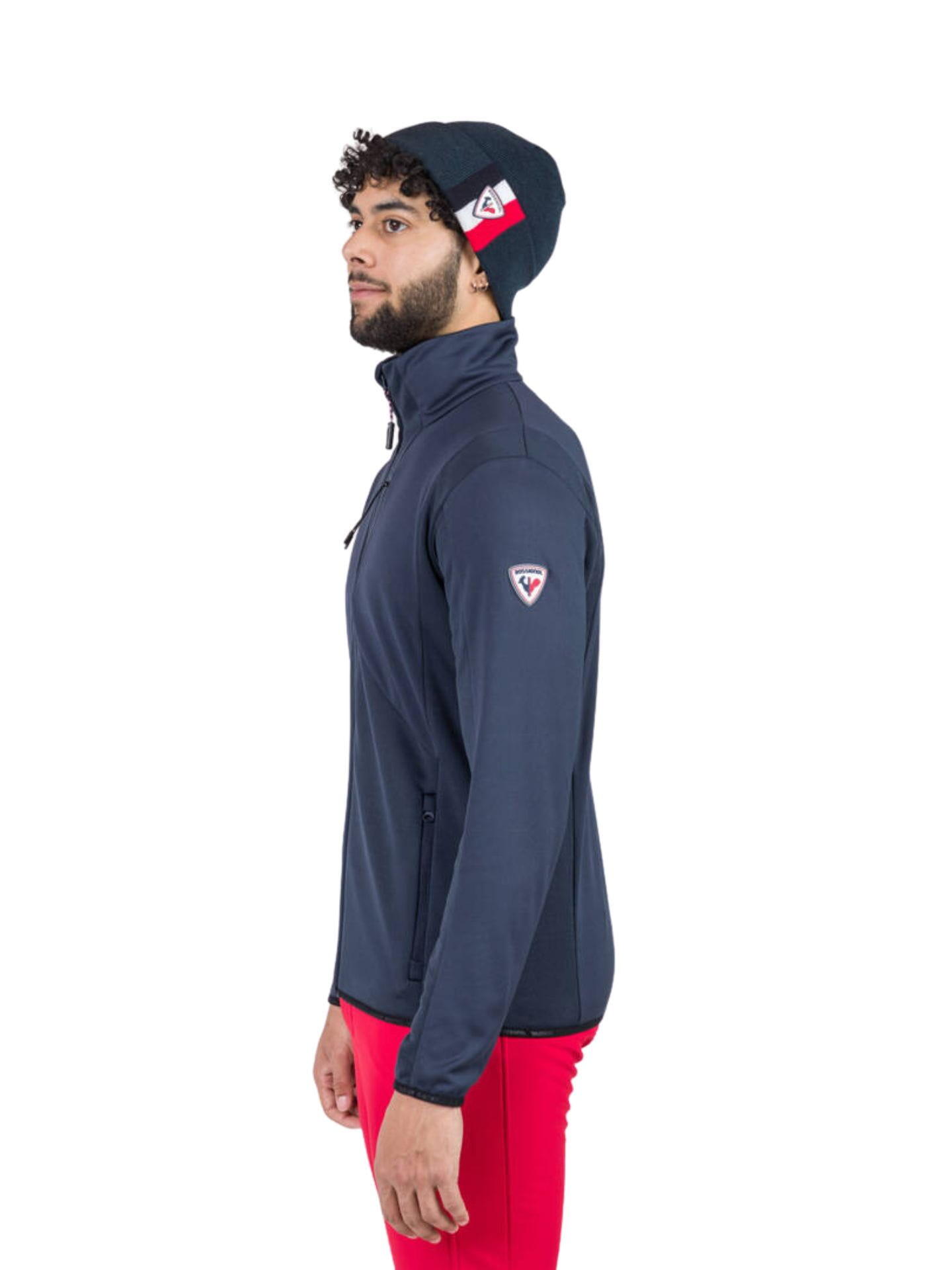 Bluza Rossignol męska Diretta Fleece FZ granatowa 3/6