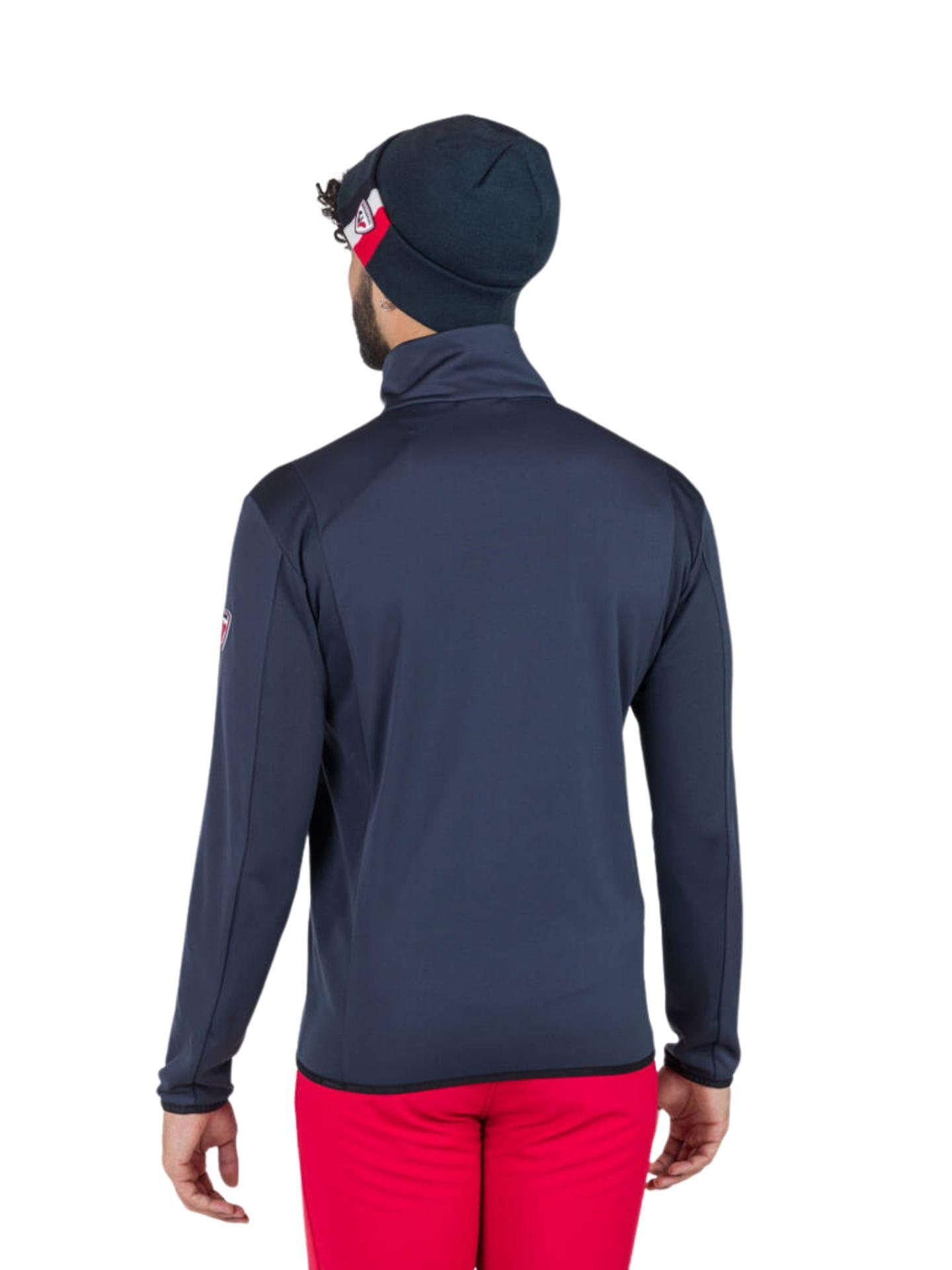 Bluza Rossignol męska Diretta Fleece FZ granatowa 4/6