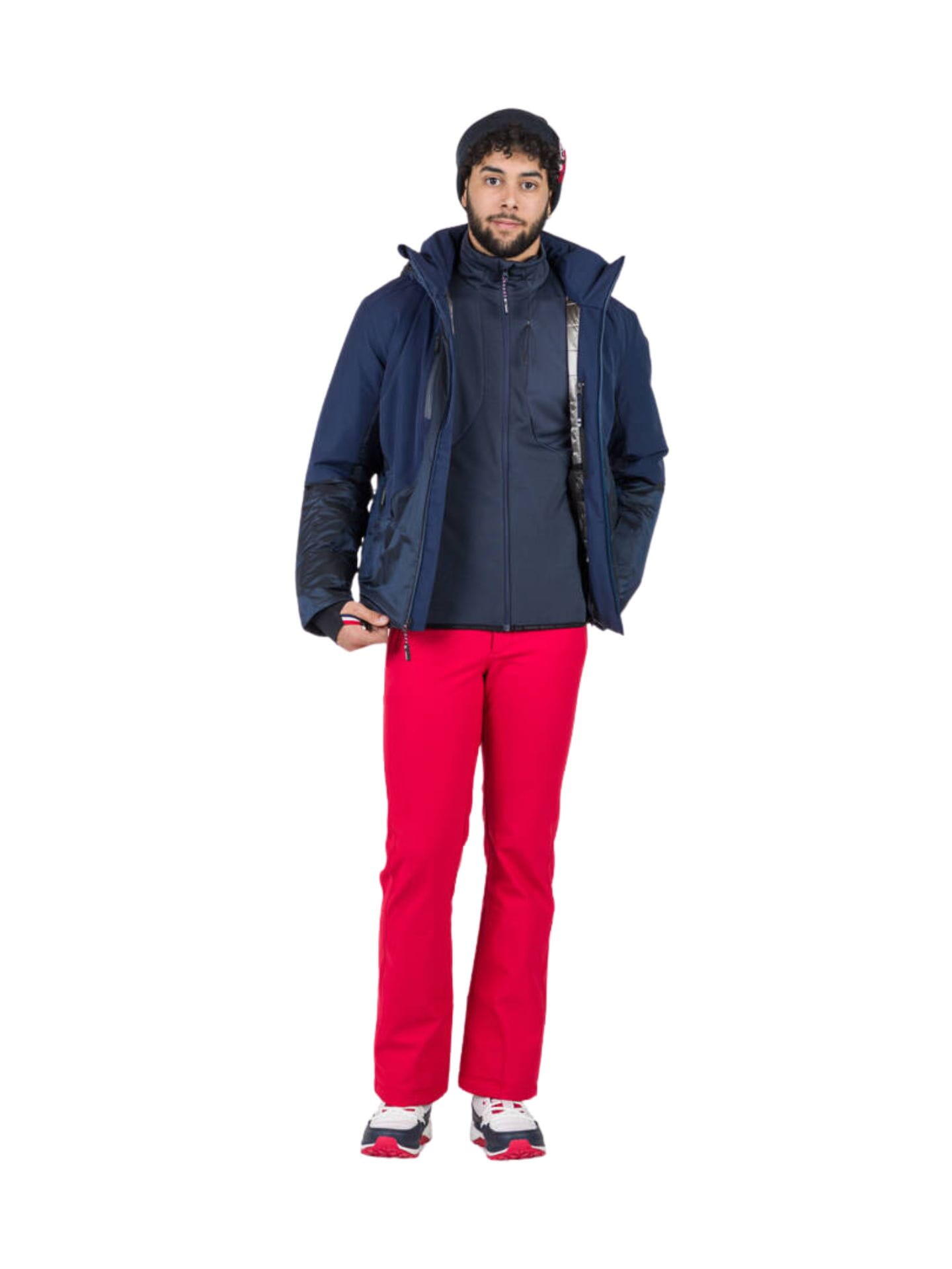 Bluza Rossignol męska Diretta Fleece FZ granatowa 2/6