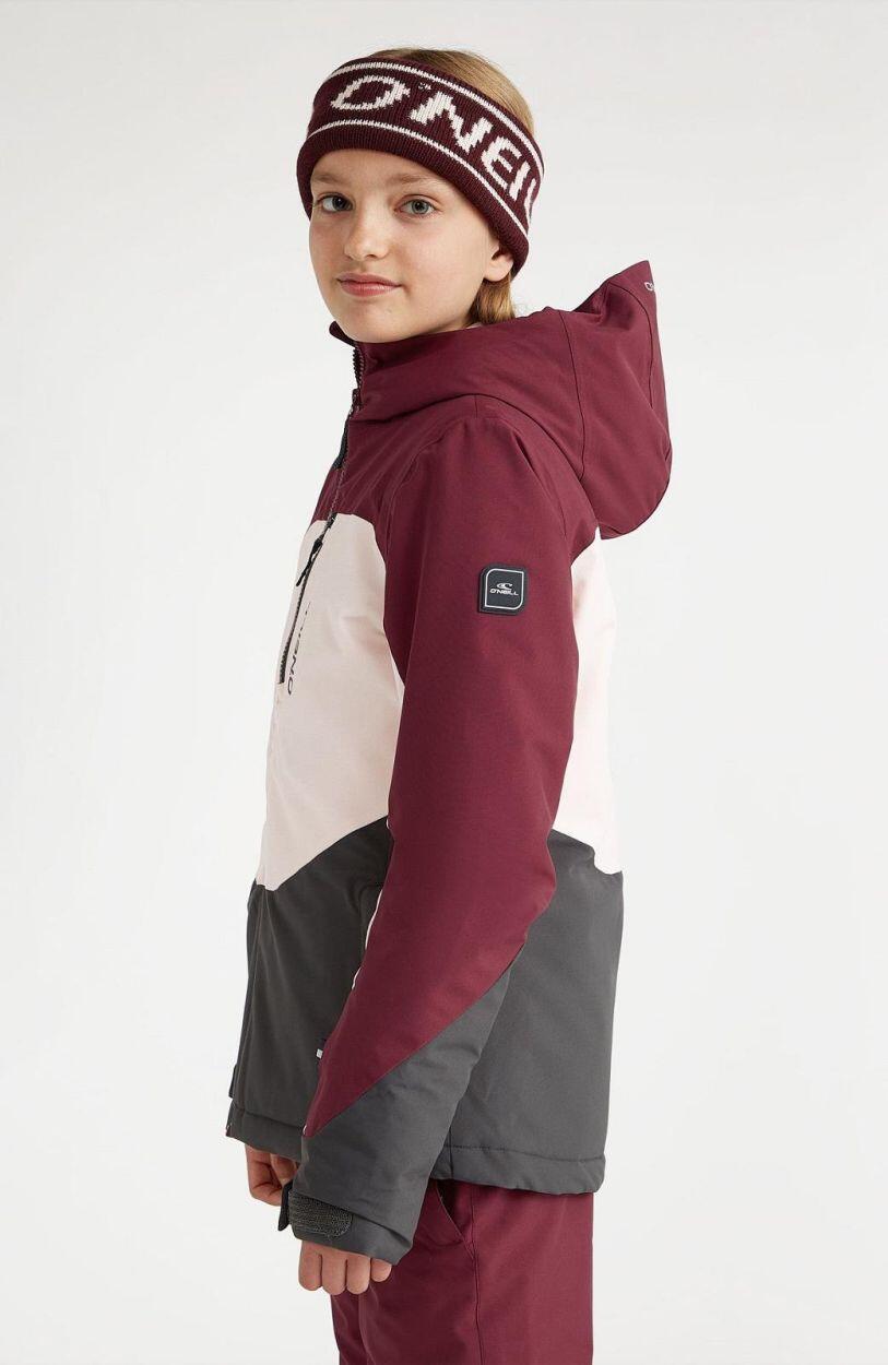 O'NEILL O'neill Manteaux CARBONITE JACKET  Filles Windsor Wine Colour Block 4/5