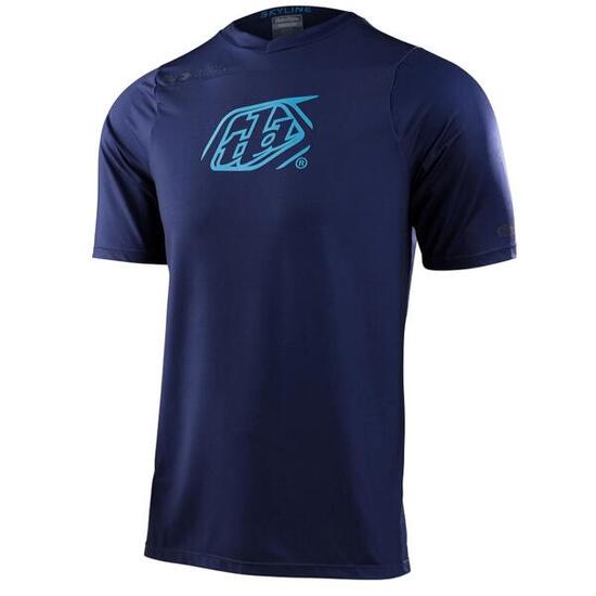 Maglia MTB SKYLINE a manica corta ultraleggera Nero Uomo