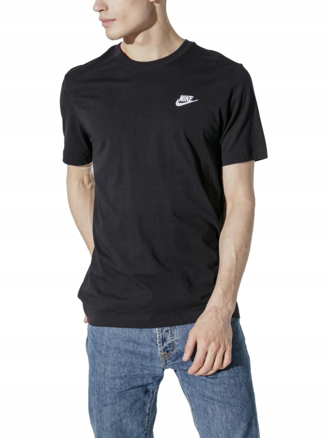 T-shirt à manches courtes pour homme Nike Sportwear club Noir 3/7