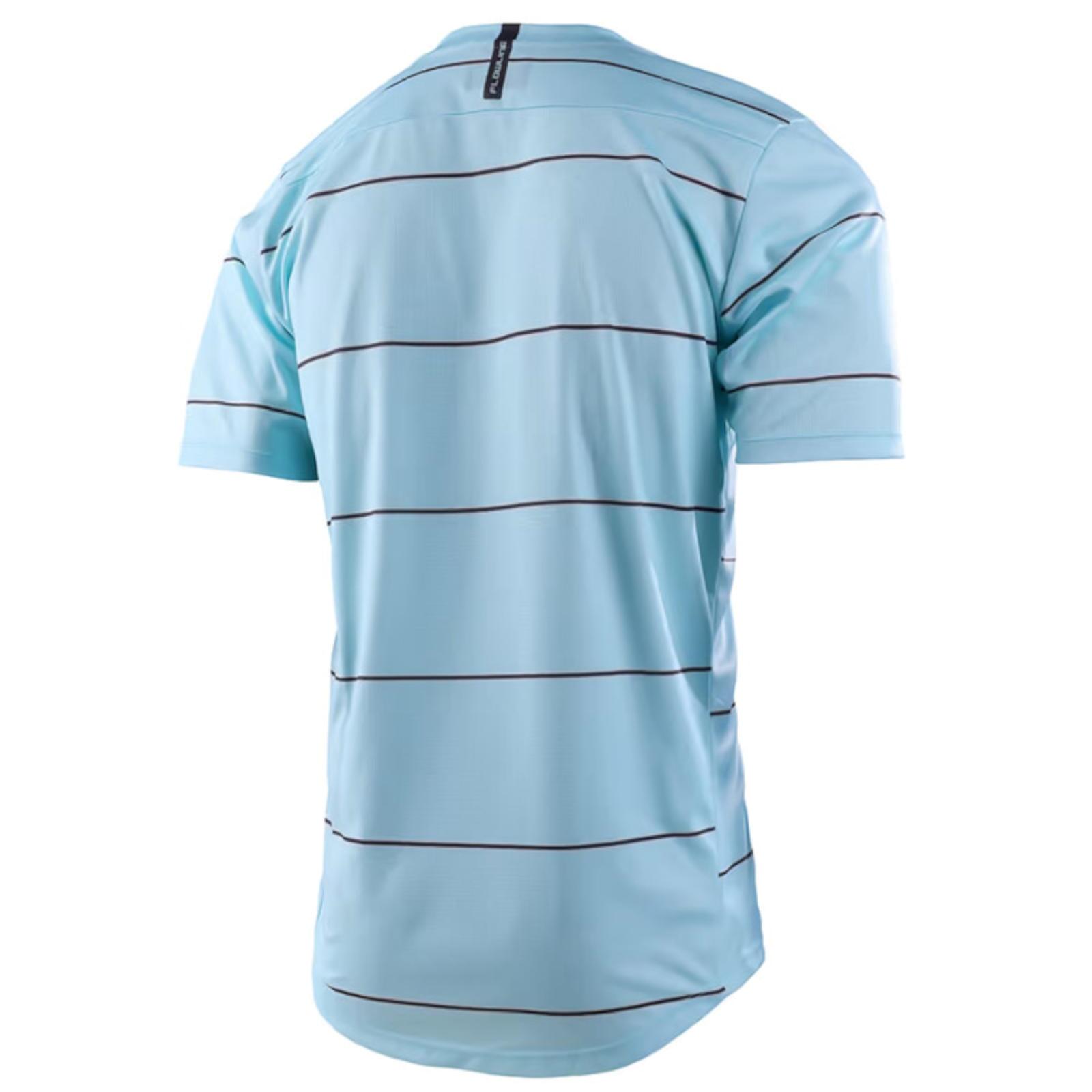 Maillot VTT manches courtes FLOWLINE Bleu Clair Homme 2/3