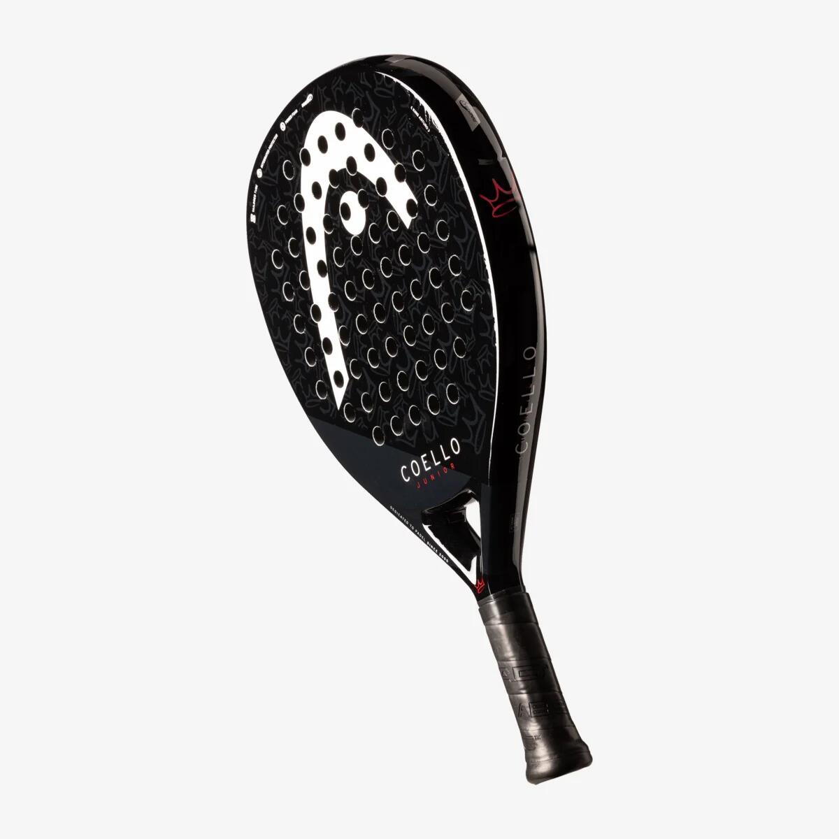 HEAD Coello Junior 2025 padelracket -  ZWART - unisex 2/5