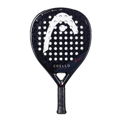 Head coello junior 2025 padelracket - zwart - unisex