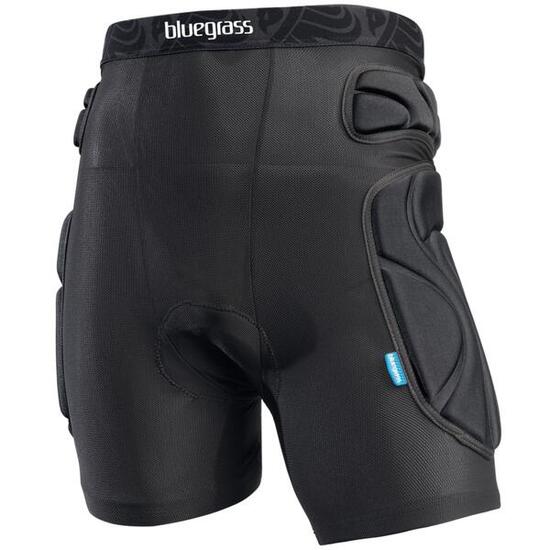 Bluegrass Unisex Protektorenshorts Wolverine, Schwarz
