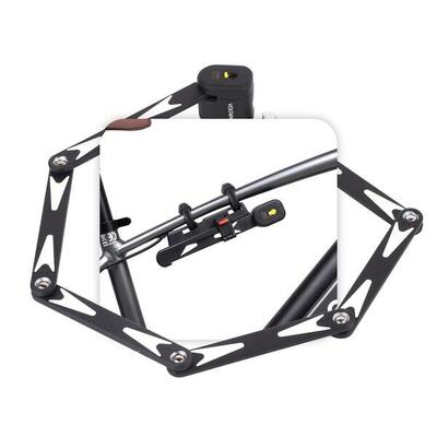 Voltano vouwslot art2 - zwart - 95 cm - met framehouder