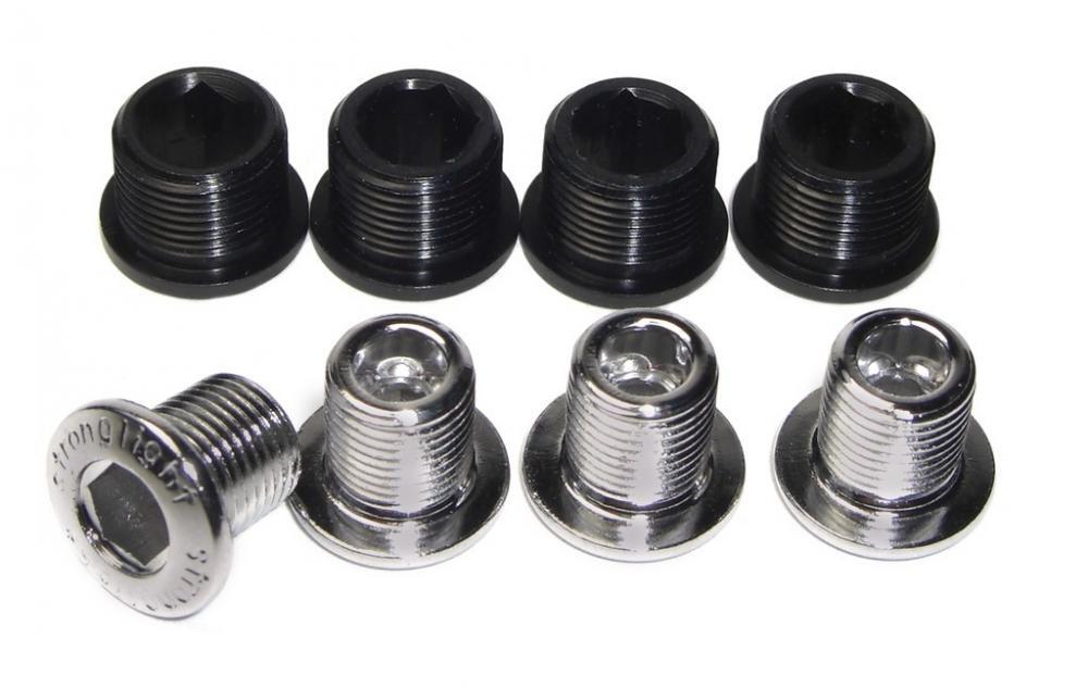 Stronglight Kettenblattschrauben Satz kompatibel 2x10 Sram X0 mit Gewinde 2/2