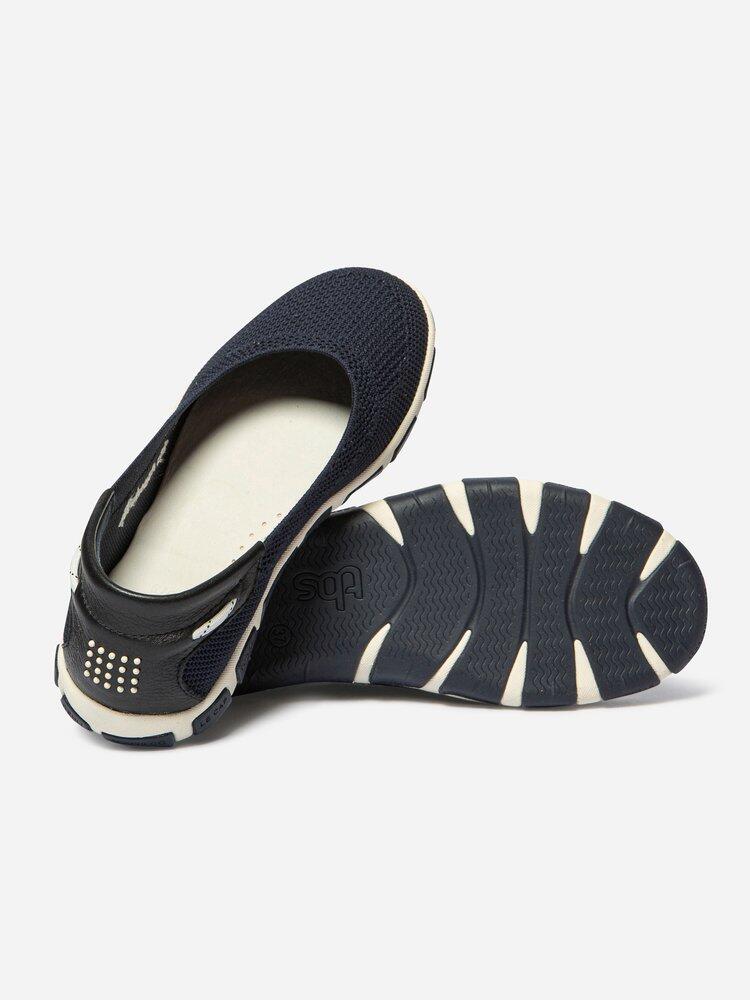 Ballerines plates Femme - JIVIANA Bleu 4/4