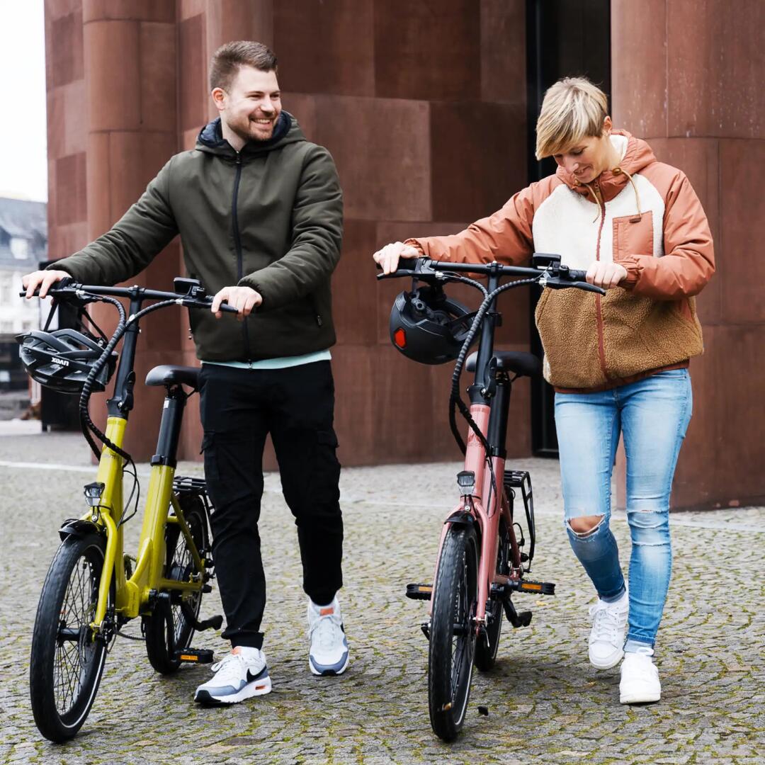 Bicicleta eléctrica dobrável de 20 polegadas e 7 velocidades COAST JIFO light 7/7