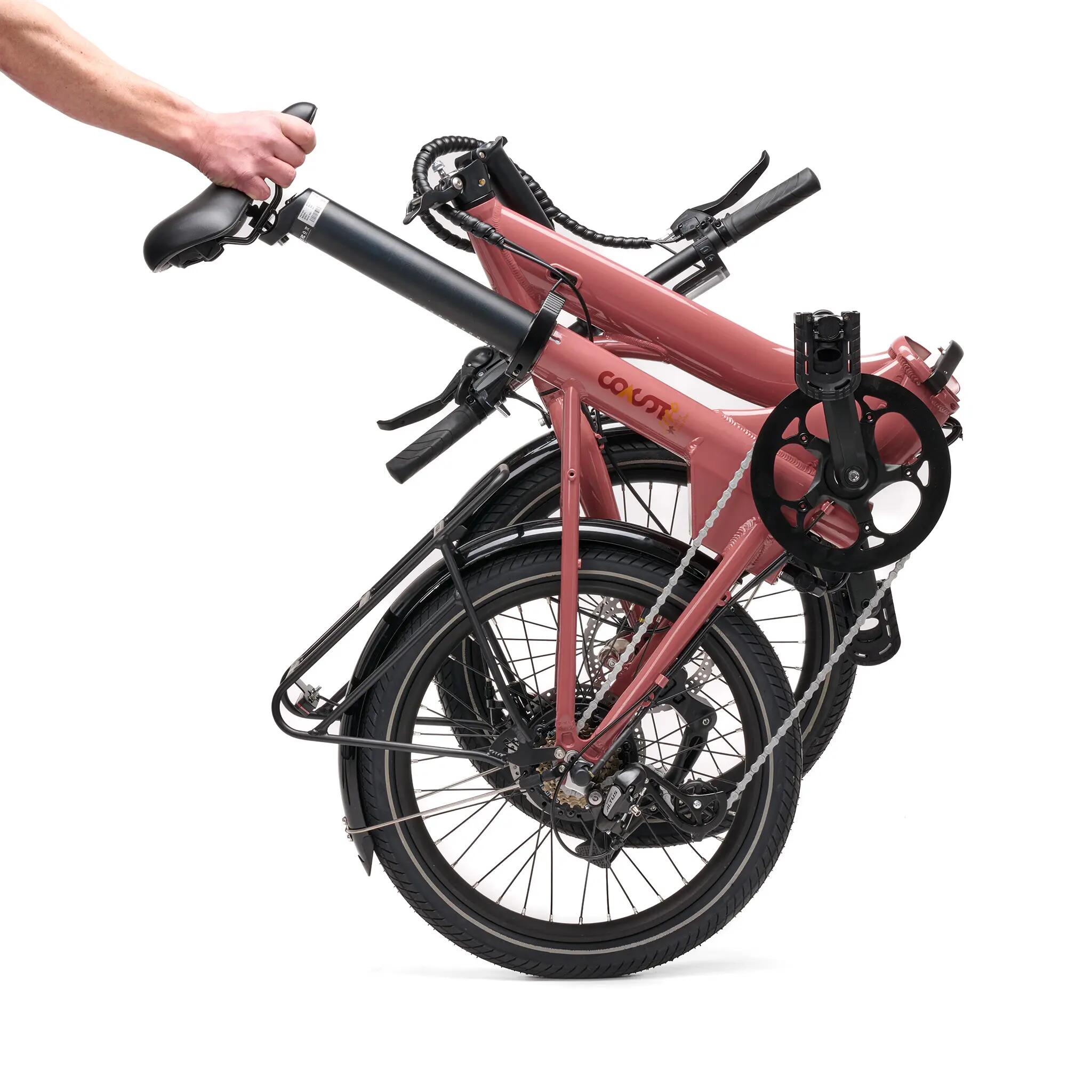 Bicicleta eléctrica dobrável de 20 polegadas e 7 velocidades COAST JIFO light 3/7