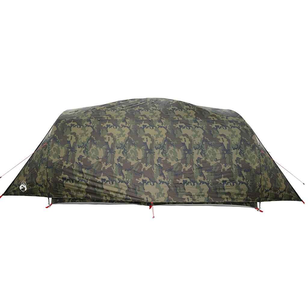 Tienda túnel VidaXL camuflaje impermeable para 6 personas 7/7