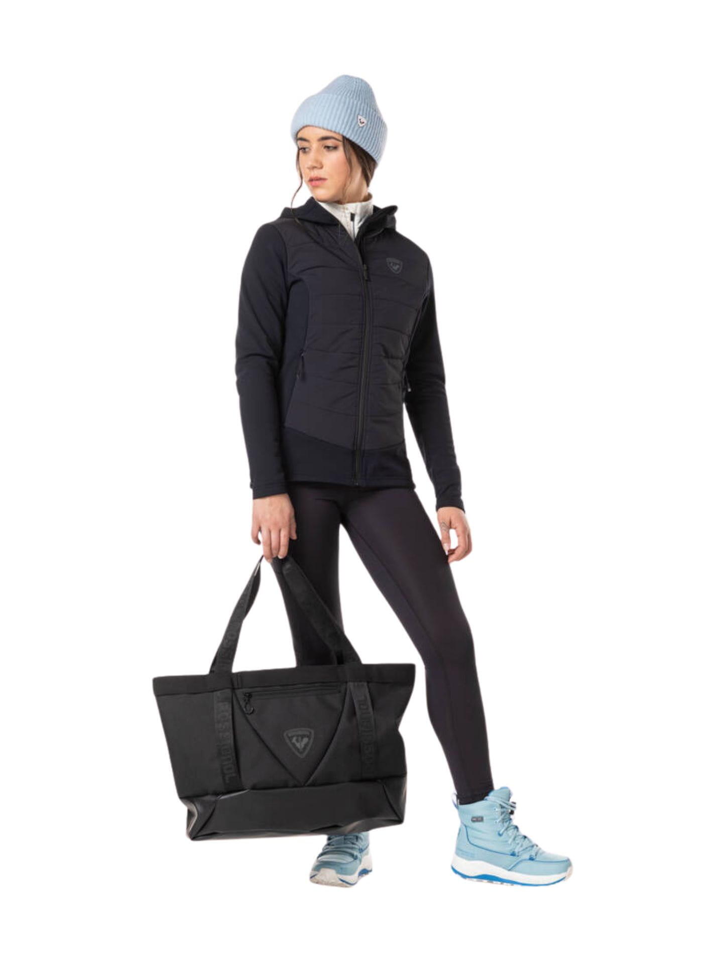 Bluza Rossignol damska W Classique Hybrid Clim czarna 2/6