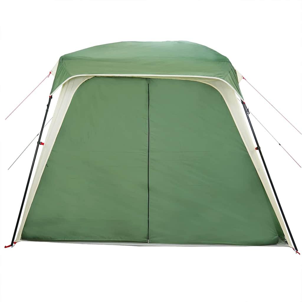 Tienda de campaña VidaXL cúpula para 5 personas impermeable verde 6/7
