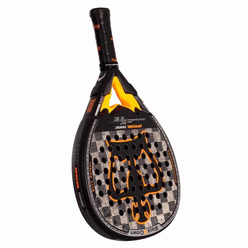 raquette de padel unisexe black-crown Special Magic 2025 NOIR
