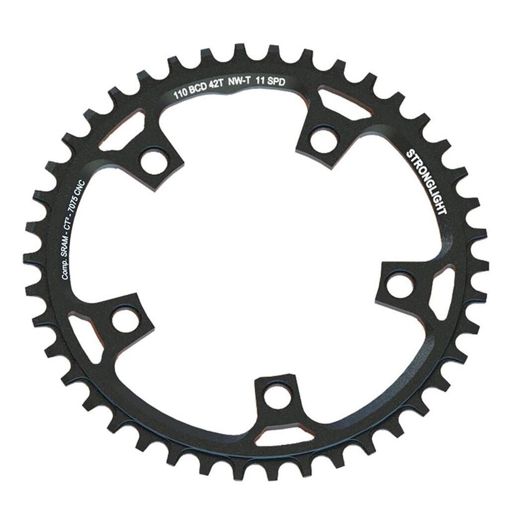 Tray gravel 5 branches Stronglight Sram Ct2 Mono Red-Force-Rival