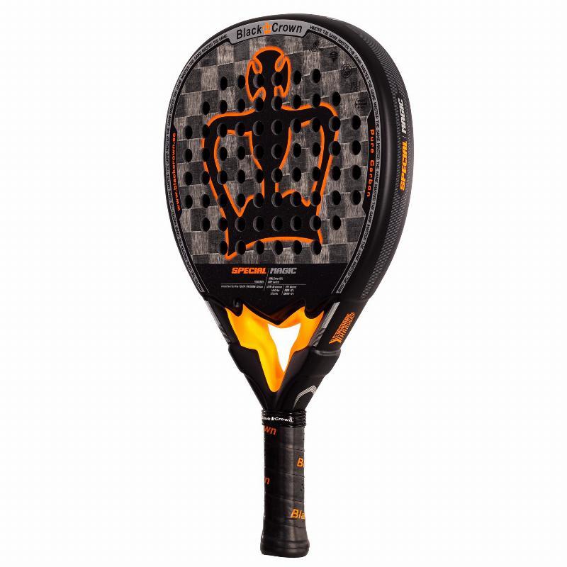 raquette de padel unisexe black-crown Special Magic 2025 NOIR