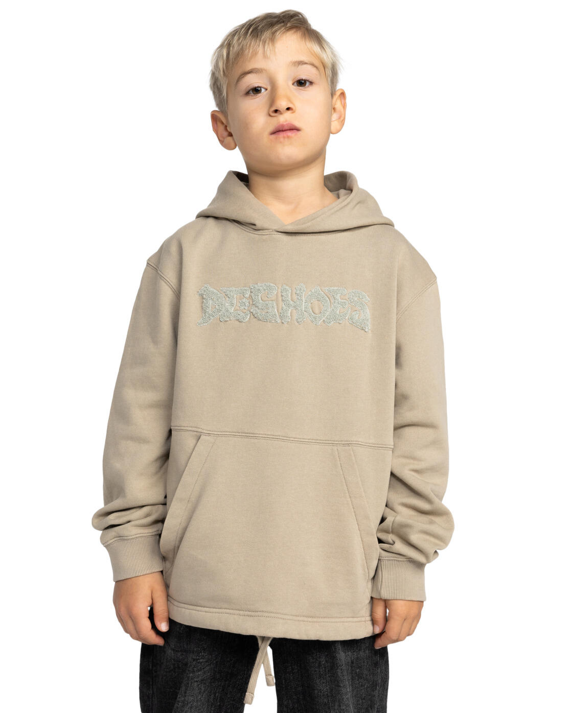 Sweat à capuche MORTAR Beige Garçon 1/4