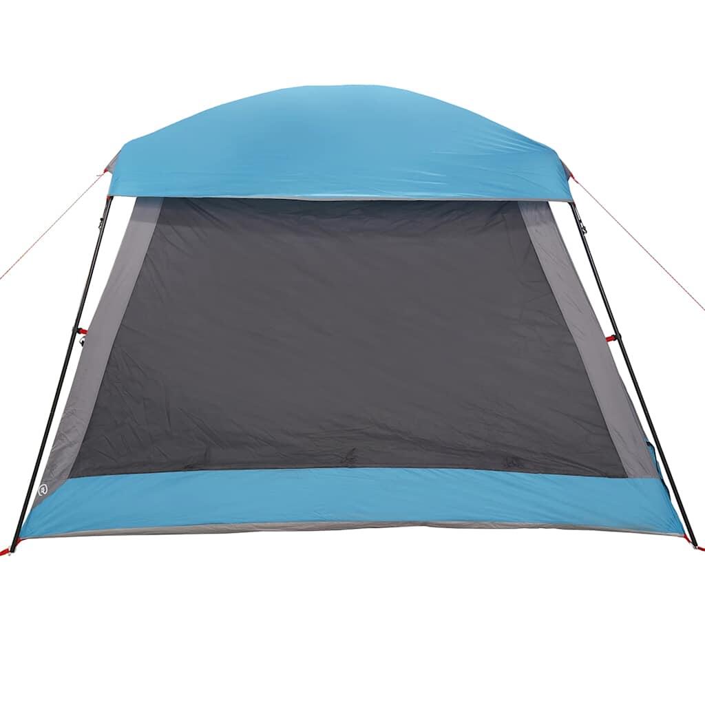 VidaXL Tienda familiar 6 personas impermeable azul 7/7