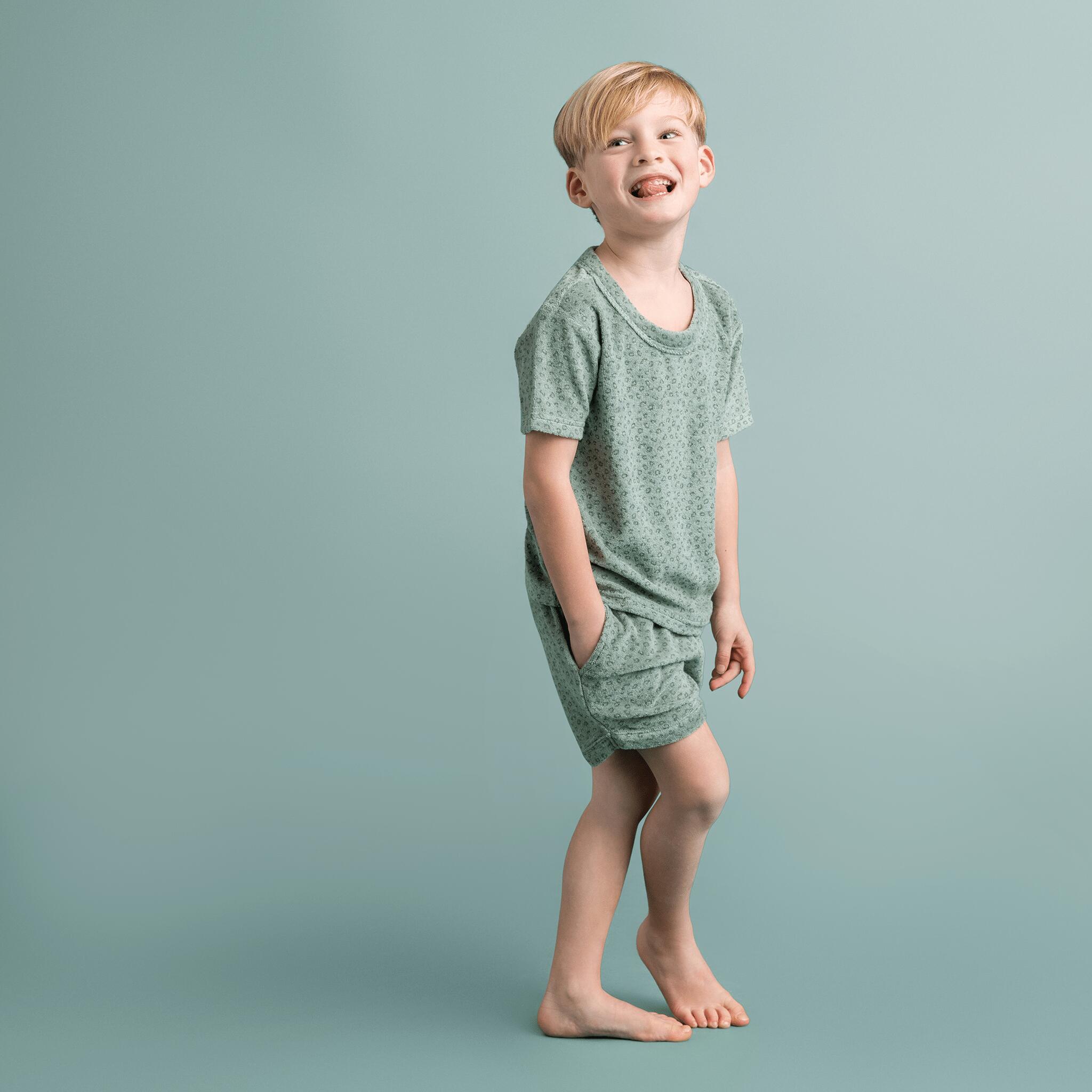 Swim Essentials | Verde Panterato Completo Estivo Bambino - Spugna 6/6